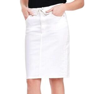 New BLUE REVIVAL Women's Mackenzie Foldover Pencil Denim Mini Skirt